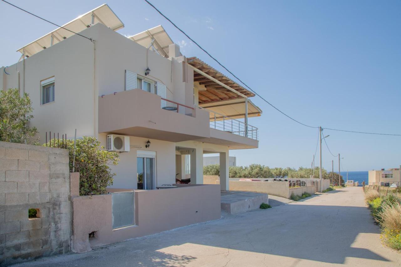 Studio Athena With Panoramic View Of Makrygialos Pilalimata Exterior photo